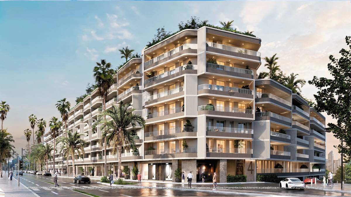 New luxury apartments near La Carihuela Beach in Torremolinos